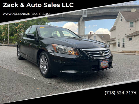 2012 Honda Accord for sale at Zack & Auto Sales LLC in Staten Island NY