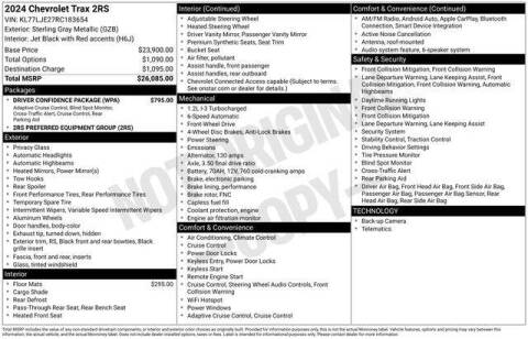 2024 Chevrolet Trax RS