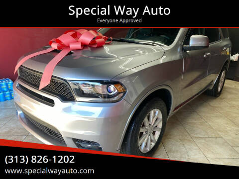 2014 Dodge Durango for sale at Special Way Auto in Hamtramck MI