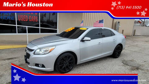 2014 Chevrolet Malibu for sale at Mario's Houston in Houston TX