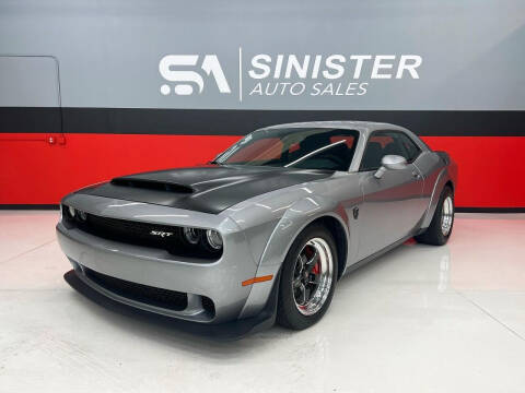 2018 Dodge Challenger for sale at SINISTER AUTO SALES in Wixom MI