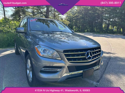 2015 Mercedes-Benz M-Class for sale at Route 41 Budget Auto in Wadsworth IL