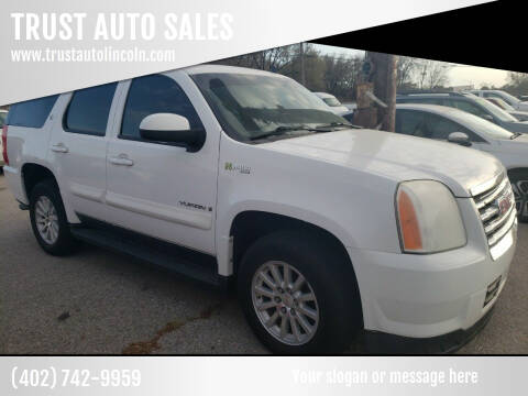 2008 GMC Yukon for sale at TRUST AUTO SALES in Lincoln NE