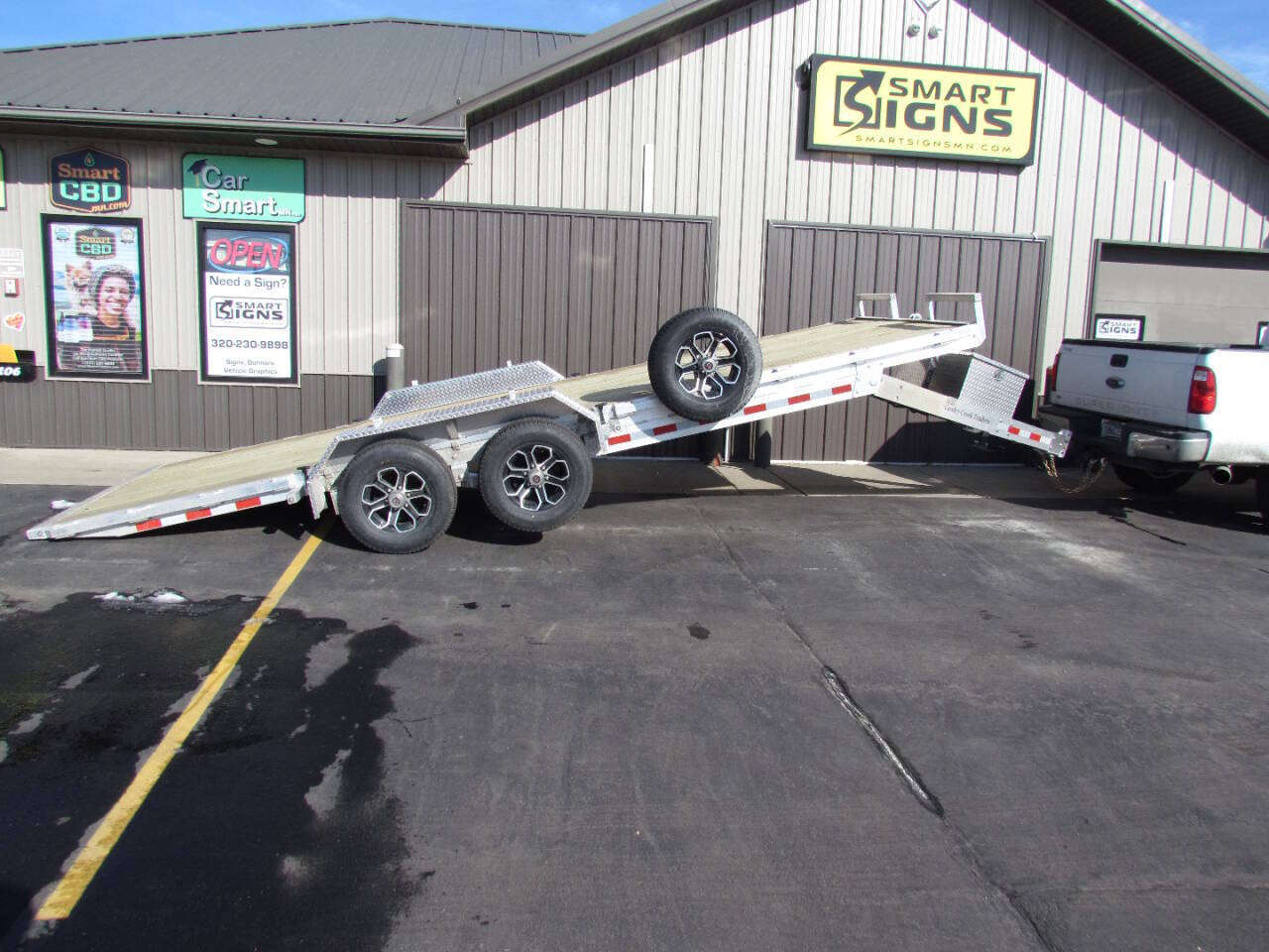 2024 CCT 20 Aluminum Car Hauler for sale at Car Smart Of St. Cloud in Saint Cloud, MN