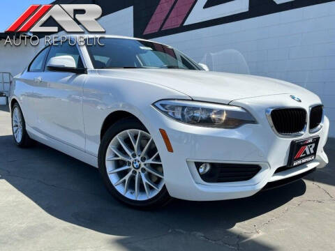 2015 BMW 2 Series for sale at Auto Republic Fullerton in Fullerton CA