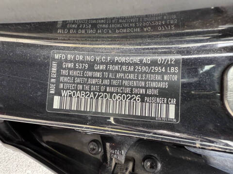 2013 Porsche Panamera 4S