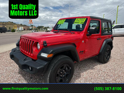 2021 Jeep Wrangler for sale at 1st Quality Motors LLC in Gallup NM