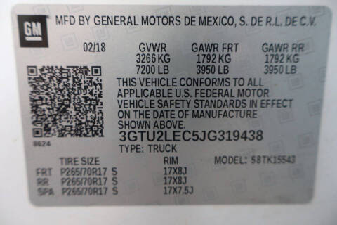 2018 GMC Sierra 1500