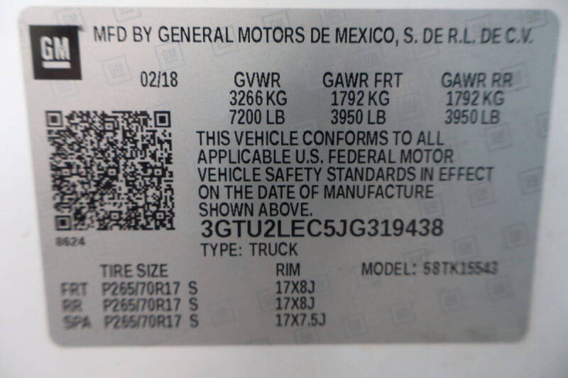 2018 GMC Sierra 1500