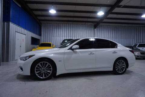 2018 Infiniti Q50 for sale at SOUTHWEST AUTO CENTER INC in Houston TX