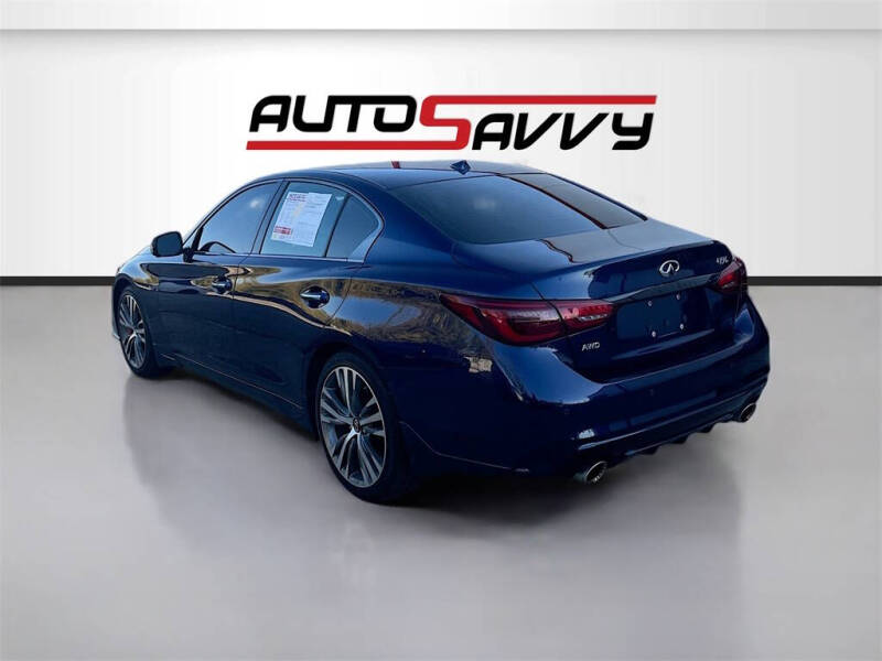 2022 Infiniti Q50 Red Sport 400