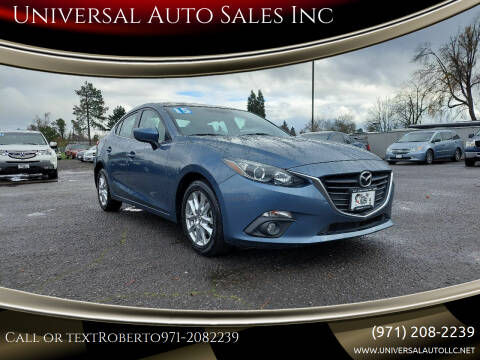 2015 Mazda MAZDA3 for sale at Universal Auto Sales Inc in Salem OR