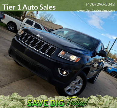 2014 Jeep Grand Cherokee for sale at Tier 1 Auto Sales in Gainesville GA