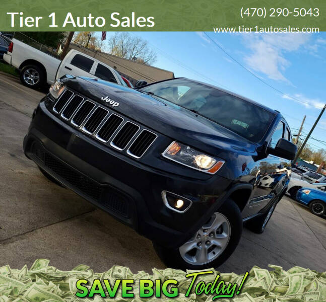 2014 Jeep Grand Cherokee for sale at Tier 1 Auto Sales in Gainesville GA
