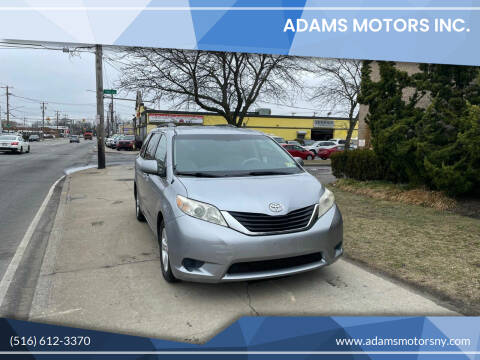 2012 Toyota Sienna for sale at Adams Motors INC. in Inwood NY