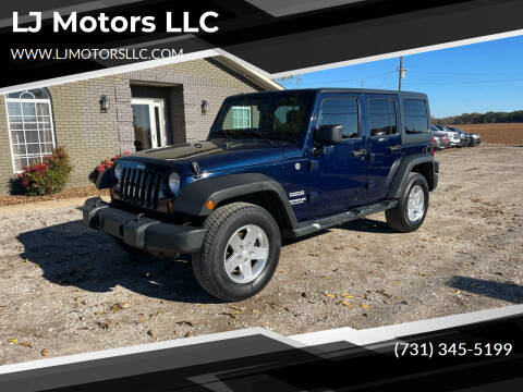 2013 Jeep Wrangler Unlimited for sale at LJ Motors LLC in Three Way TN