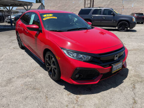 2018 Honda Civic for sale at JR'S AUTO SALES in Pacoima CA