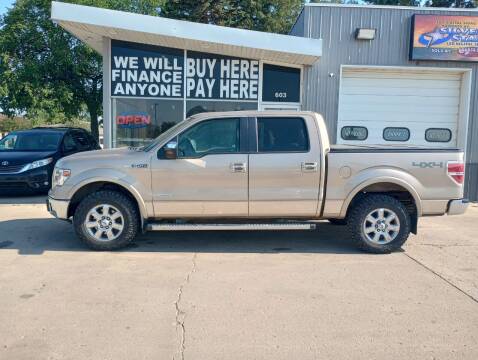 2013 Ford F-150 for sale at STERLING MOTORS in Watertown SD