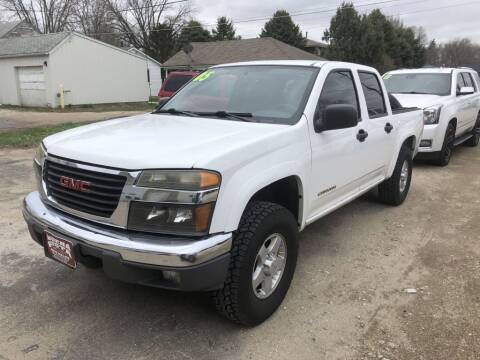 2005 GMC Canyon for sale at Buena Vista Auto Sales in Storm Lake IA
