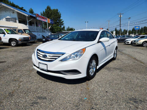 2014 Hyundai Sonata for sale at Leavitt Auto Sales and Used Car City in Everett WA