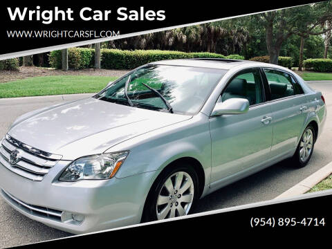 2005 Toyota Avalon for sale at Wright Car Sales in Lake Worth FL