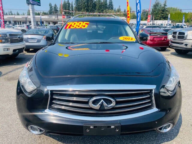 2014 INFINITI QX70 for sale at New Creation Auto Sales in Everett, WA