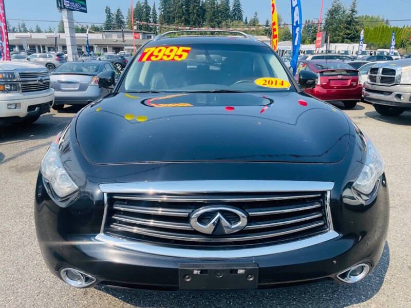 2014 INFINITI QX70 for sale at New Creation Auto Sales in Everett, WA