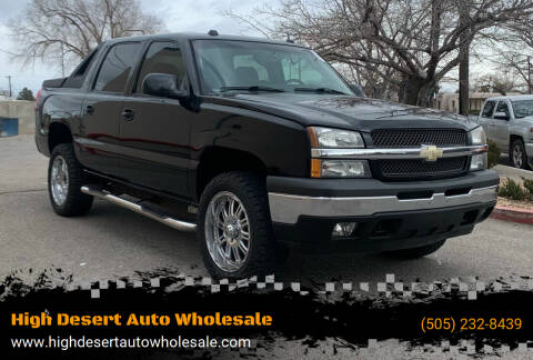 2005 Chevrolet Avalanche for sale at High Desert Auto Wholesale in Albuquerque NM