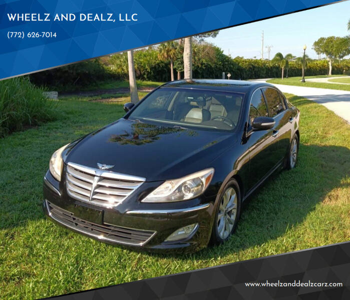 2013 Hyundai Genesis for sale at WHEELZ AND DEALZ, LLC in Fort Pierce FL