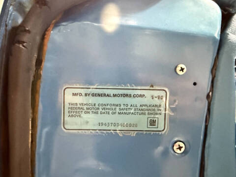 1970 Chevrolet Corvette