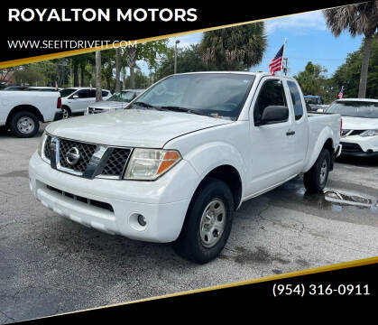 2019 Nissan Frontier for sale at ROYALTON MOTORS in Plantation FL
