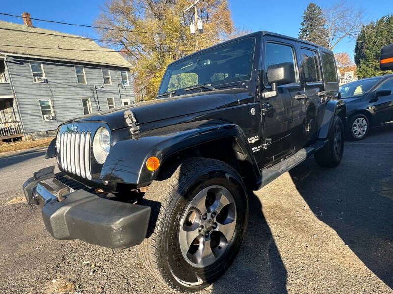 2016 Jeep Wrangler Unlimited for sale at Connecticut Auto Wholesalers in Torrington CT