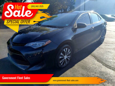 2019 Toyota Corolla for sale at Government Fleet Sales in Kansas City MO