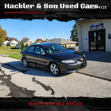 2005 Mazda MAZDA6 for sale at Hackler & Son Used Cars in Red Lion PA