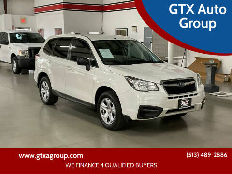 2018 Subaru Forester for sale at GTX Auto Group in West Chester OH