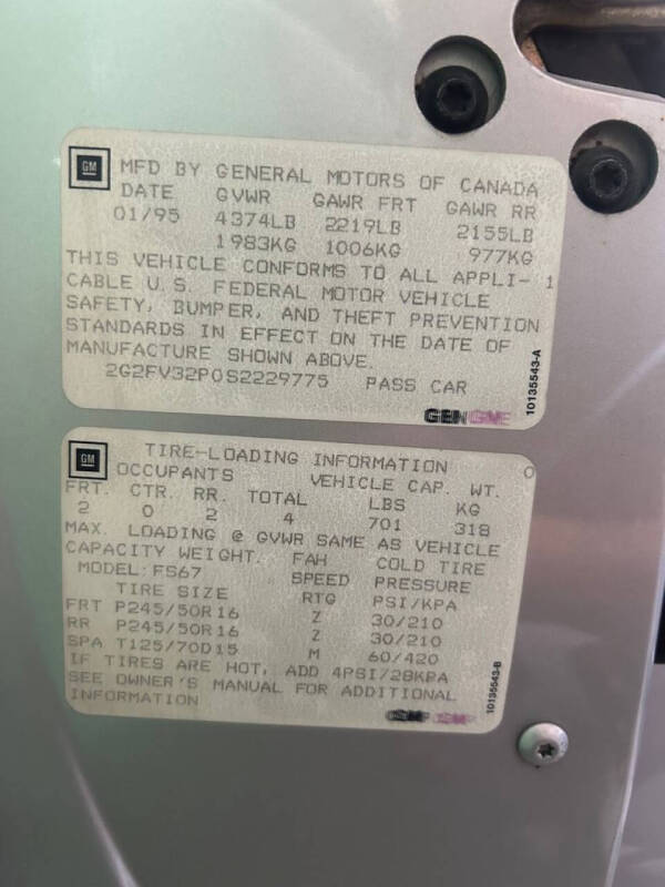 1995 Pontiac Firebird