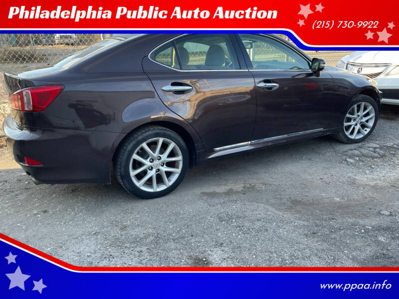 2012 Lexus IS 250 for sale at Philadelphia Public Auto Auction in Philadelphia PA