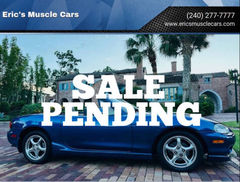 1999 Mazda MX-5 Miata for sale at Eric's Muscle Cars in Clarksburg MD