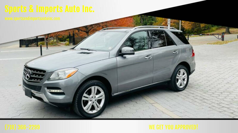 2013 Mercedes-Benz M-Class for sale at Sports & Imports Auto Inc. in Brooklyn NY