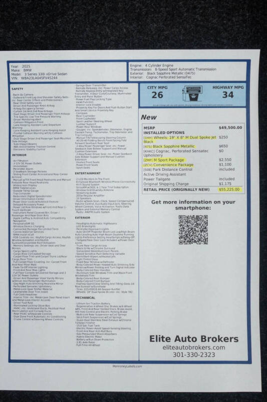 2025 BMW 3 Series 330i xDrive