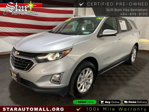 2021 Chevrolet Equinox for sale at STAR AUTO MALL 512 in Bethlehem PA