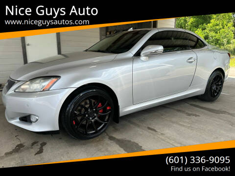 2010 Lexus IS 250C for sale at Nice Guys Auto in Hattiesburg MS