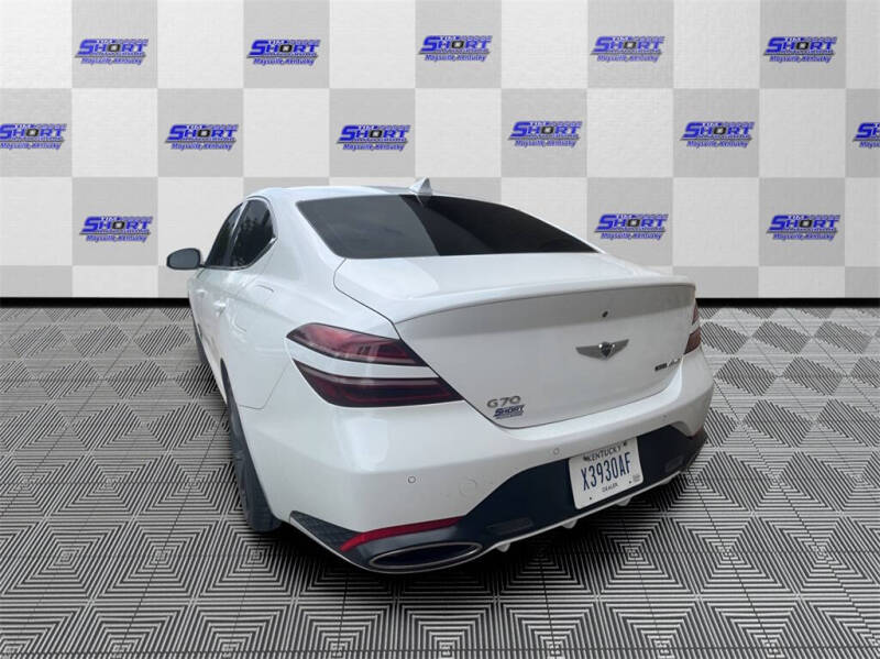 Used 2022 GENESIS G70 Standard with VIN KMTG54TE8NU083144 for sale in Maysville, KY