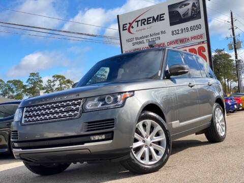 2017 Land Rover Range Rover for sale at Extreme Autoplex LLC in Spring TX