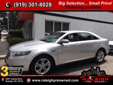 2018 Ford Taurus for sale at Raleigh Pre-Owned in Raleigh NC