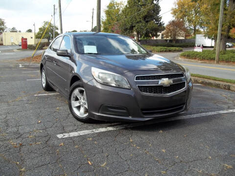 2013 Chevrolet Malibu for sale at CORTEZ AUTO SALES INC in Marietta GA