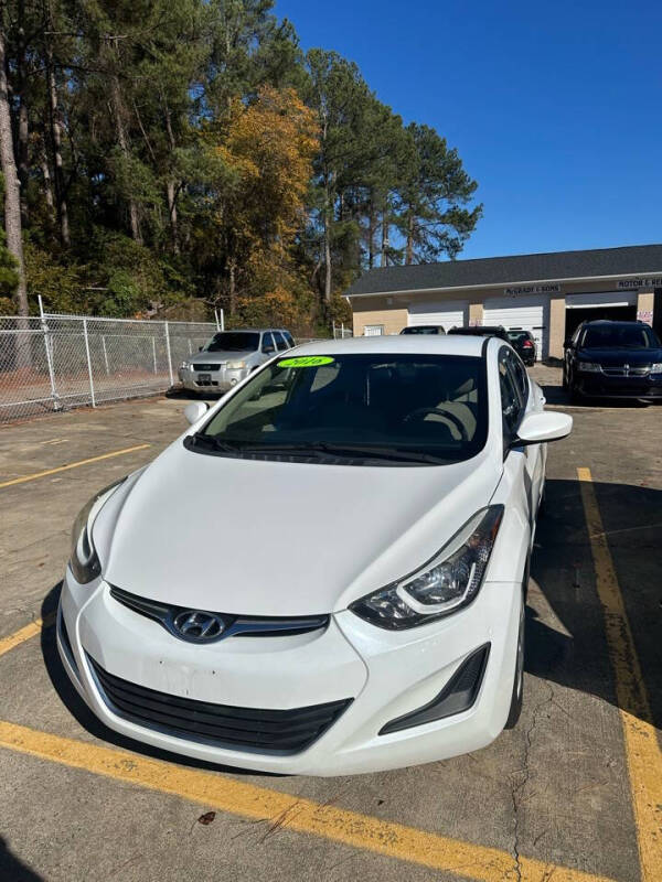 2016 Hyundai Elantra for sale at McGrady & Sons Motor & Repair, LLC in Fayetteville NC