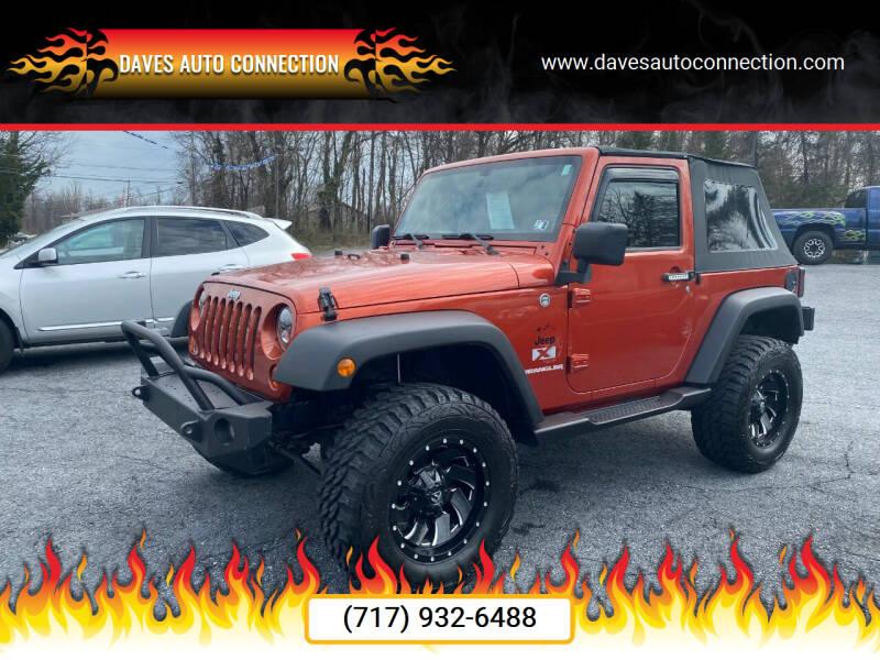 2009 Jeep Wrangler for sale at DAVES AUTO CONNECTION in Etters PA