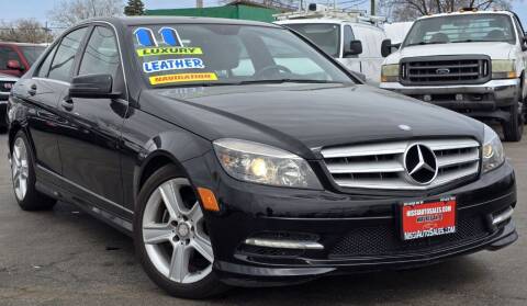 2011 Mercedes-Benz C-Class for sale at Nissi Auto Sales in Waukegan IL