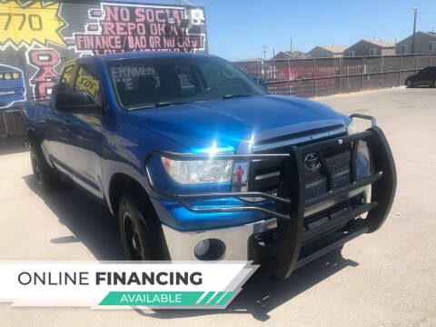 2010 Toyota Tundra for sale at ROCK STAR TRUCK & AUTO LLC in Las Vegas NV